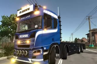 develop custom ats, ets2, truck simulator ods, farm simulator, fs22,fs25 track