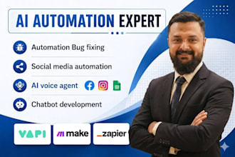 setup make com,zapier automation with vapi ai voice calling agent