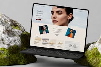 design shopify website UI UX for fashion beauty and dtc brands