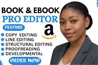 proofread, edit, format and publish your book to industry standards