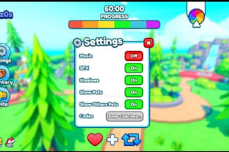 create roblox map UI gui , roblox world creation and roblox studio systems