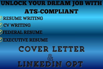 provide you with a professional ats friendly resume service