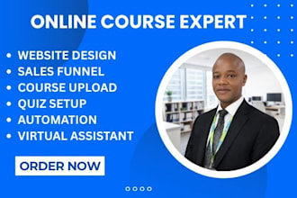 setup learnworlds kajabi and learnworlds online course website lms website