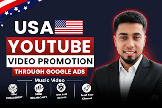 do usa youtube video promotion to get real audience by google ads