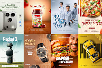 design modern social media posts for your brand