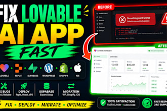 fix lovable ai app lovable to wordpress deploy replit lovable supabase to vercel