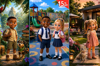 illustrate children story book illustration kids book children book illustration