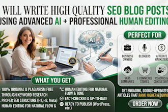 create humanized ai content and SEO blog posts