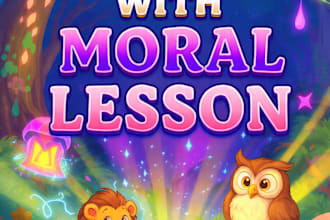 write a unique magical kids story with moral lesson