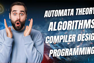 do automata theory, algorithms, compiler design, programming languages