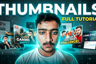 make attractive youtube thumbnails that increase views