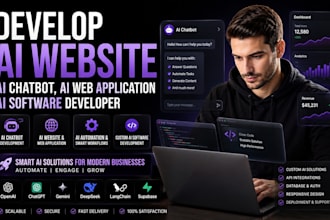 develop chatbot development ai website ai chatbot ai web application