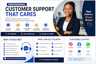 provide professional customer support and engagement services