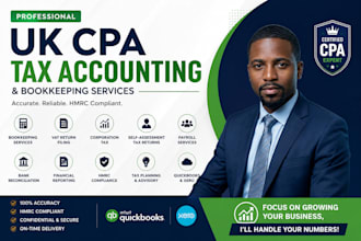 provide professional UK CPA tax accounting and bookkeeping services