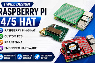 design raspberry pi 4 5 custom pcb rf antenna and embedded hardware