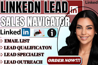 do linkedin lead generation email list building outreach using sales navigator
