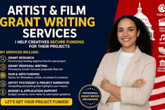 do grant write grant for artist startup proposal film arts grant application