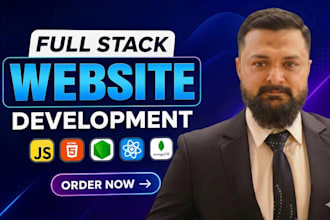 develop a full stack website with smooth UI and solid backend