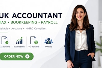 be your UK accountant consultant for tax and bookkeeping