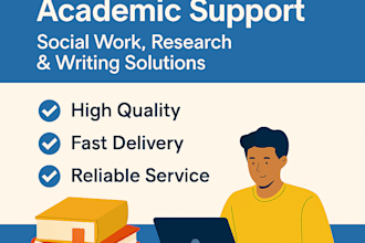 provide high quality social services consulting and academic support solu