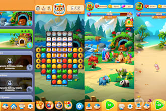 design 2d game UI UX mobile PC indie games hud design game icon assets interface