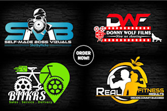 do stunning, word mark, business logo and brand identity design