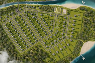 render,design 3d master plan,landscape architect,subdivision layout,3d site plan