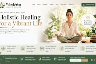build squarespace meditation website wellness coach website yoga pilates website