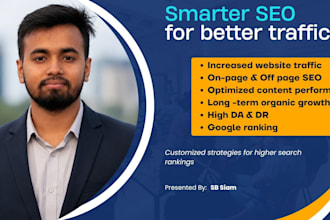 build on page and technical SEO, website audit