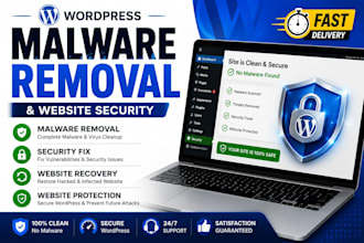 remove malware and secure wordpress website