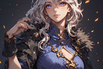 do a fantasy character for dnd or similar