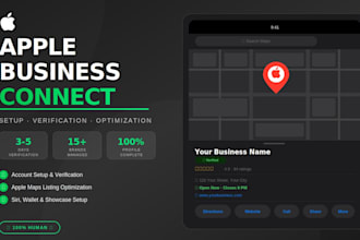 set up and optimize your apple business connect listing