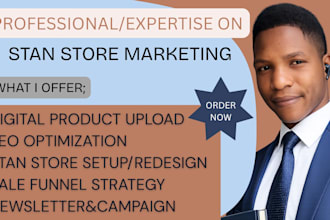 setup stan store marketing, beacon ai, stanstore automation for digital product