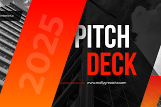 build business construction pitch deck contractors deck surveyors pitch deck