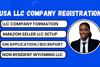 register usa amazon seller wyoming llc for non resident, usa llc formation, ein