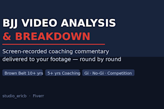 analyze your bjj game and break down your footage with expert coaching