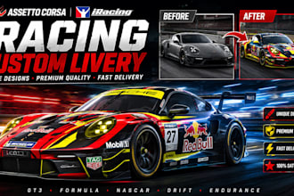 make assetto corsa, iracing, livery, assetto corsa tracks