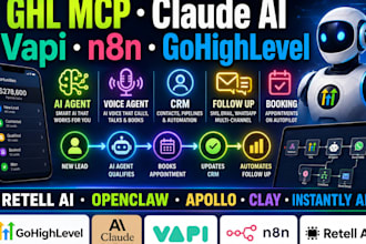 setup gohighlevel mcp server claude ai agent automation n8n api integration
