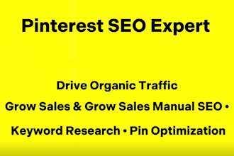 do pinterest SEO and optimize pins for traffic growth