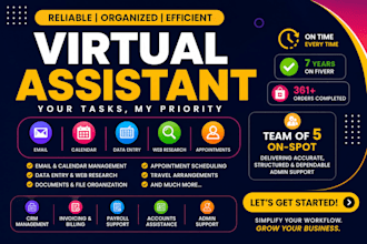 provide professional admin support services with accuracy and timely delivery