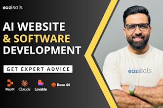create ai website, ai software, and custom ai web app