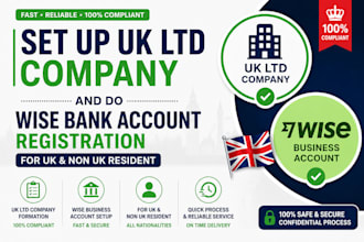 setup UK company registration for non resident with business, vat hmrc setup