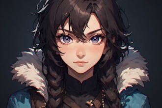 do a fantasy character for dnd or similar