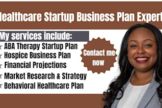 write care startup business plan for aba therapy, hospice, behavioral healthcare