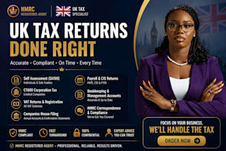 uk tax return, self assessment, ct600, vat return filing hmrc
