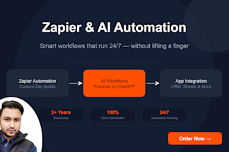 build zapier automation and ai powered workflows
