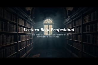 be your spanish beta reader and write a book critique