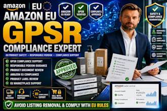 provide amazon eu gpsr compliance support service