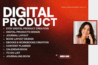 create digital products, etsy digital product design, etsy digital planner