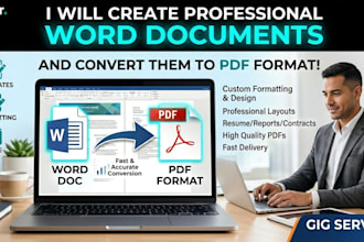 create professional word documents